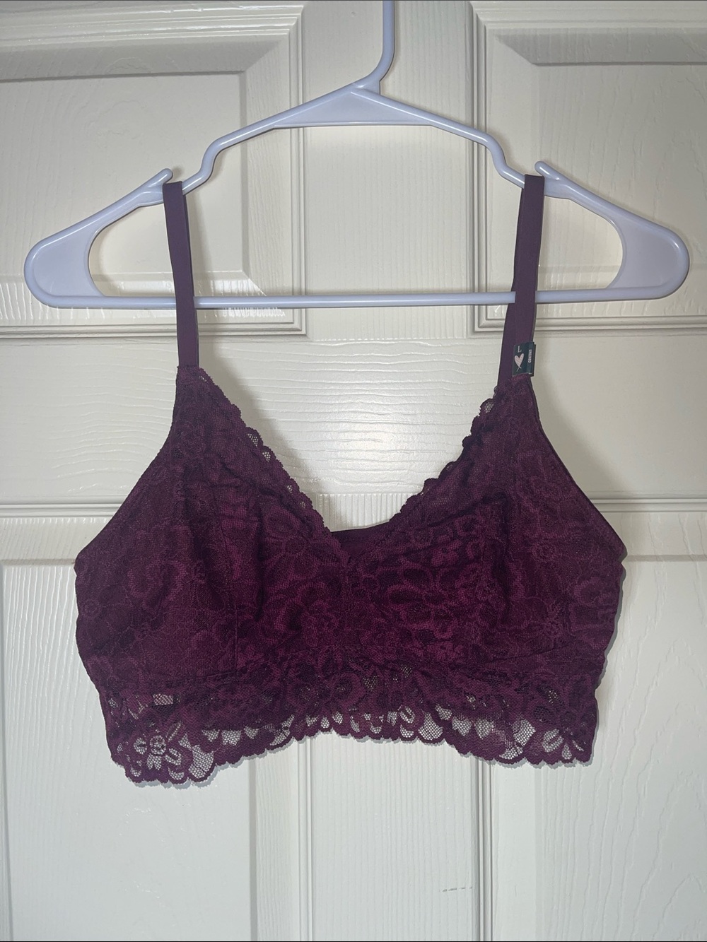Victoria's Secret Lace Bralette - Plum